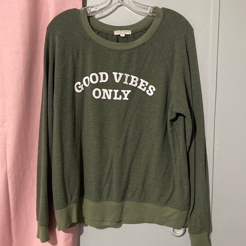 Grayson Threads Good Vibes Only Sweater